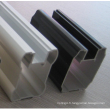 Pulvérisation en poudre Aluminium Extrusion Aluminium Profil de porte de fenêtre
